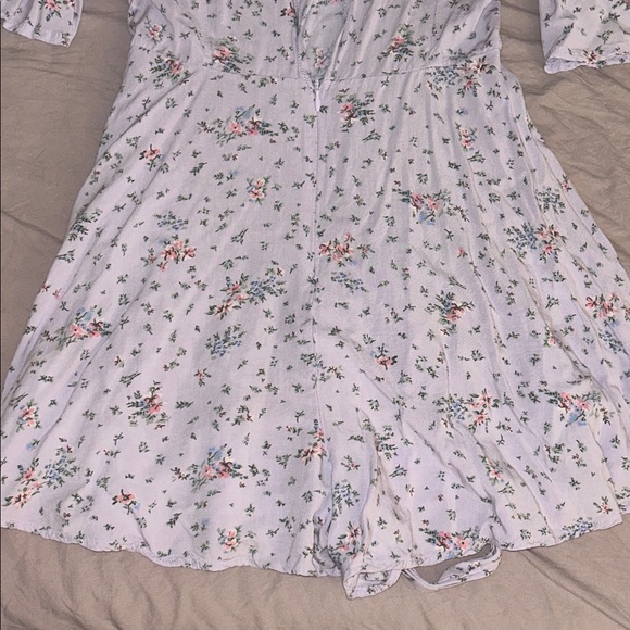 Streetwear Society Floral Lavender Dress/Romper Size M - Picture 5 of 5